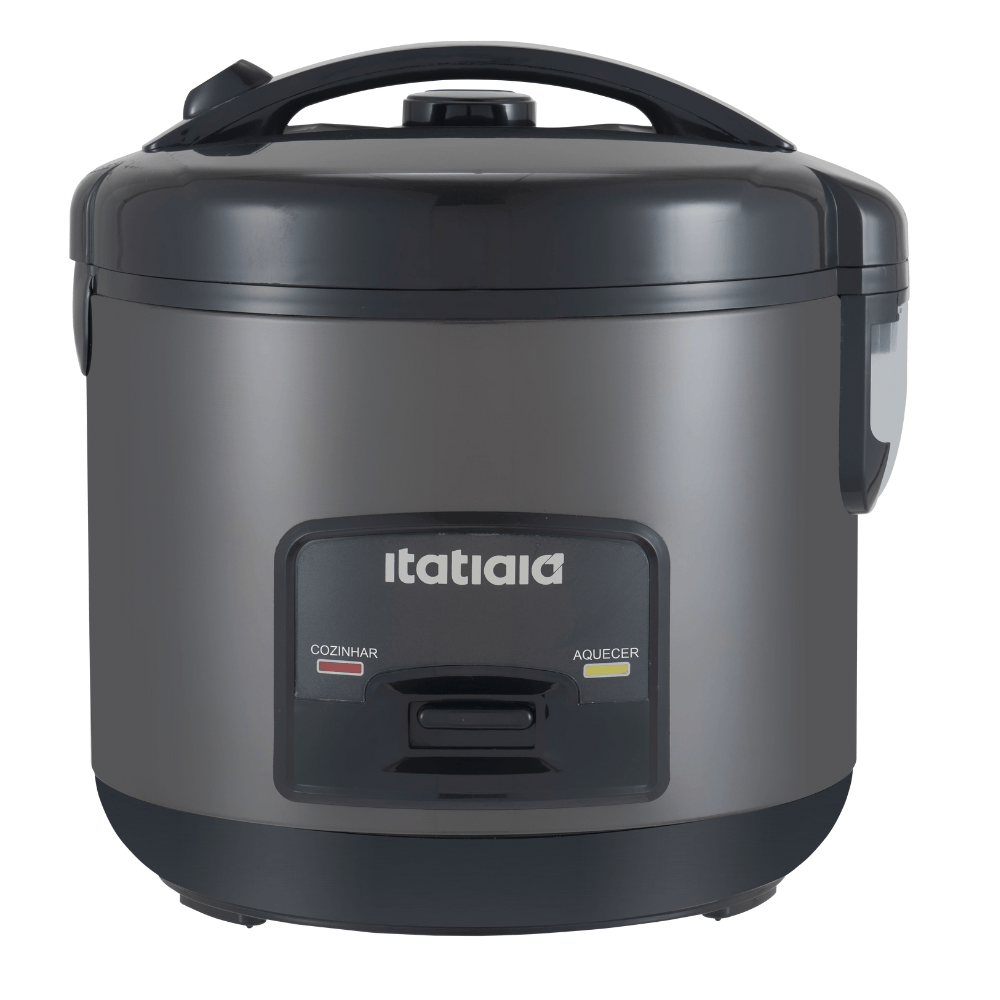 Panela de Arroz Elétrica Itatiaia 5 Xícaras 1L 127V Preto Fosco