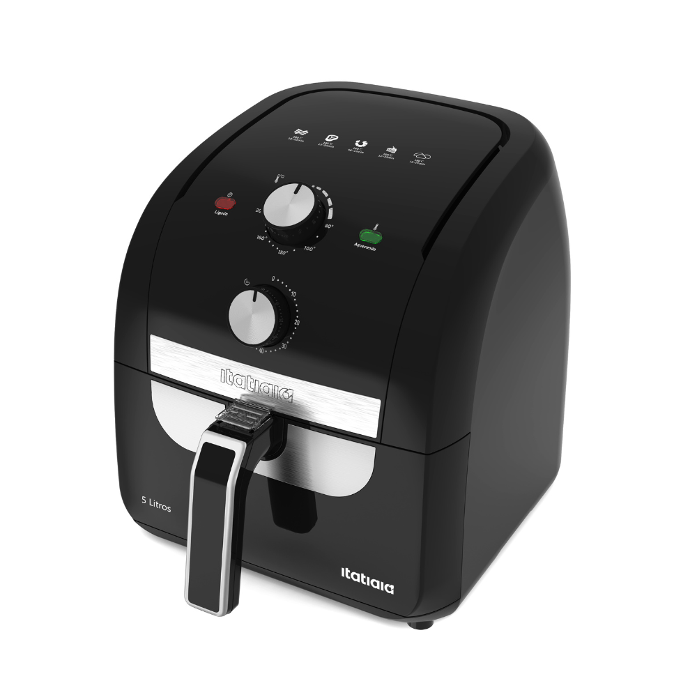 Fritadeira Air Fryer Itatiaia 5L NG 220V 1900W