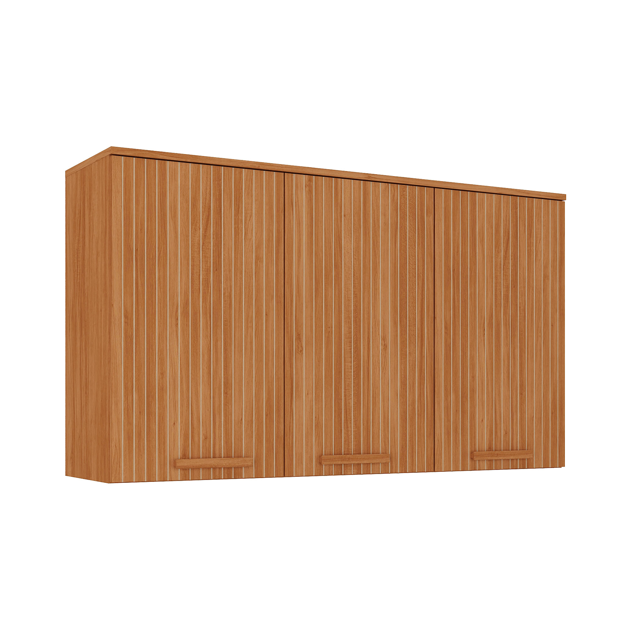 Armário Aéreo Itatiaia 120cm 3 Portas Itafriz Cinamomo